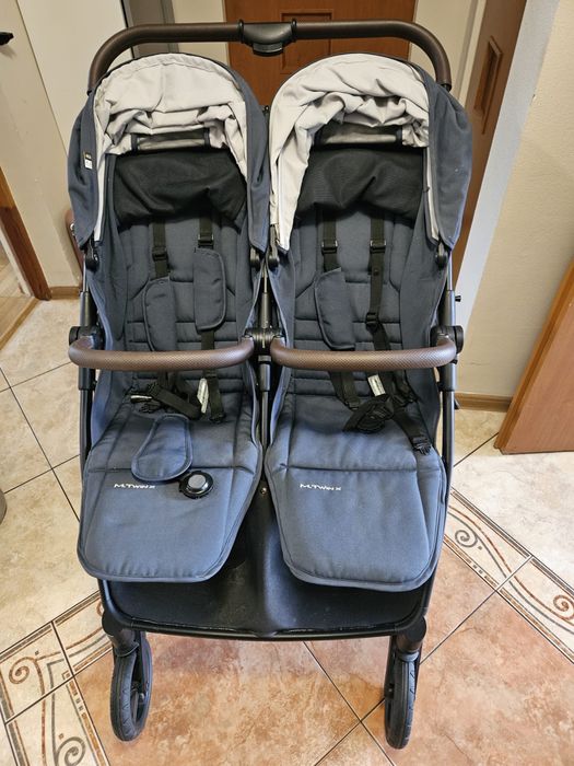 Wózek spacerowy dla bliźniaków Mast Swiss Design M.Twin x