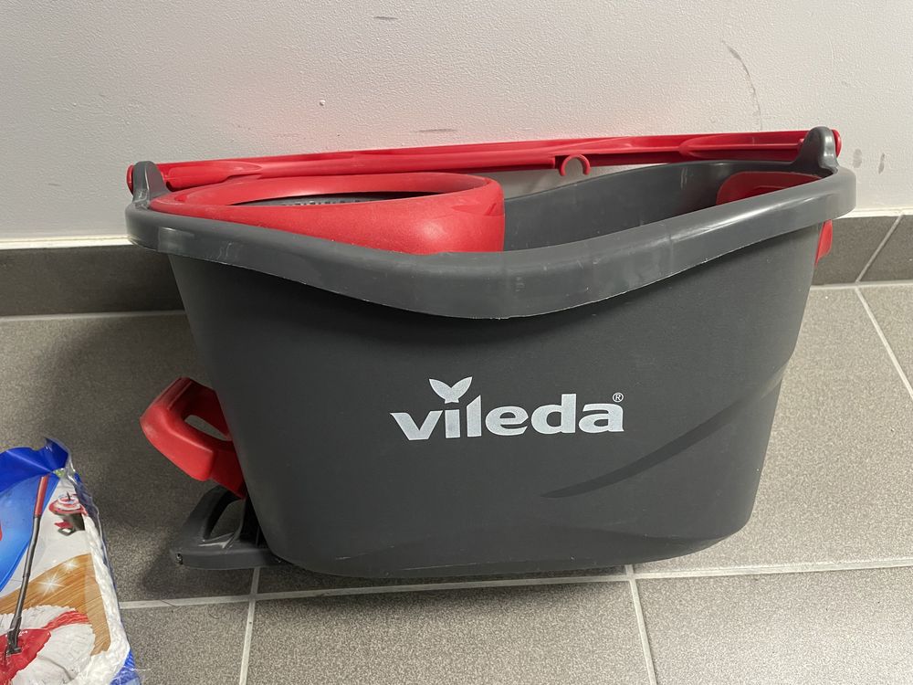 Wiadro Vileda Turbo + nowa mikrofibra