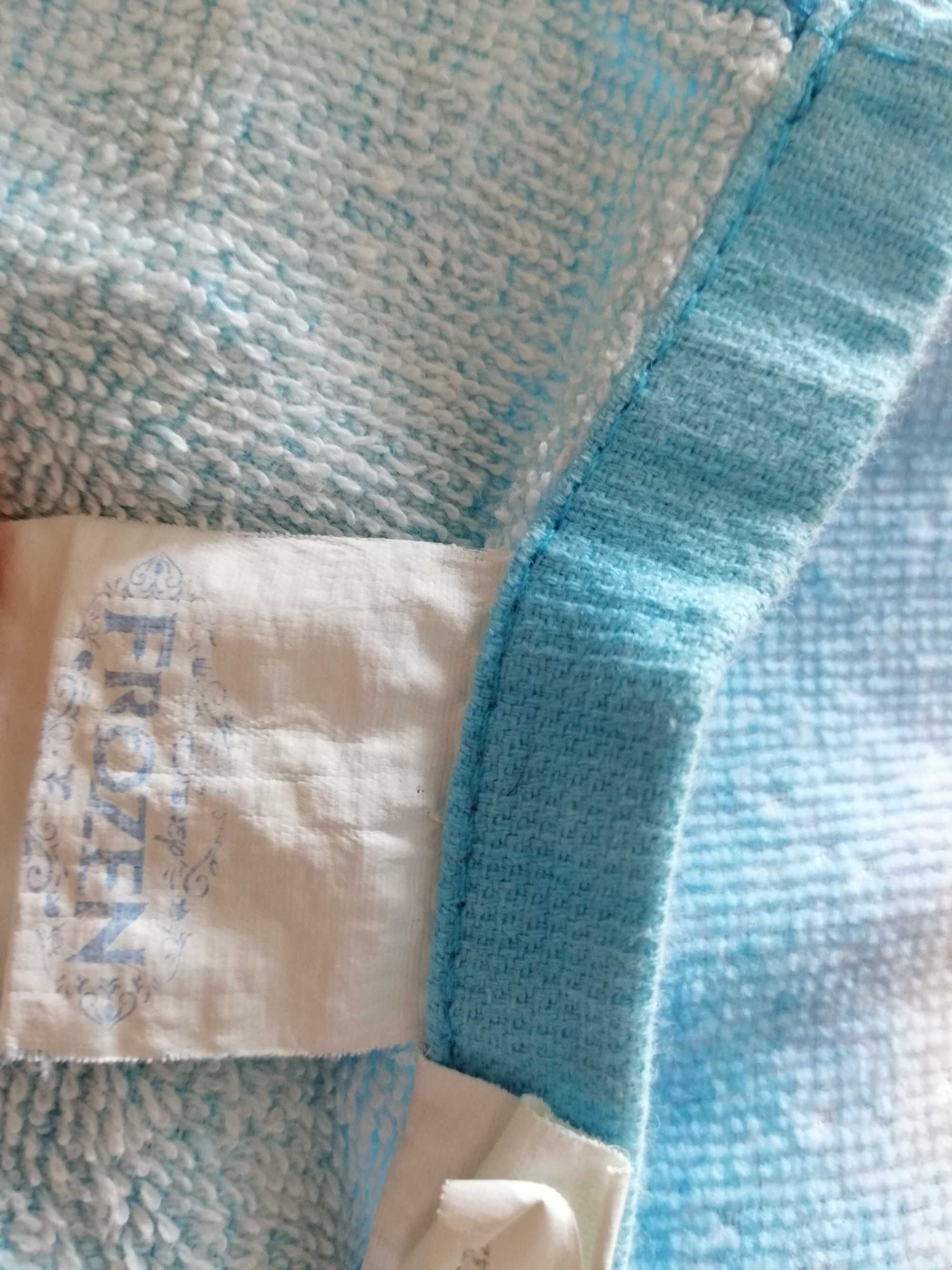 Ręcznik kąpielowy poncho Disney Frozen, 60x120 cm, 100% bawełna