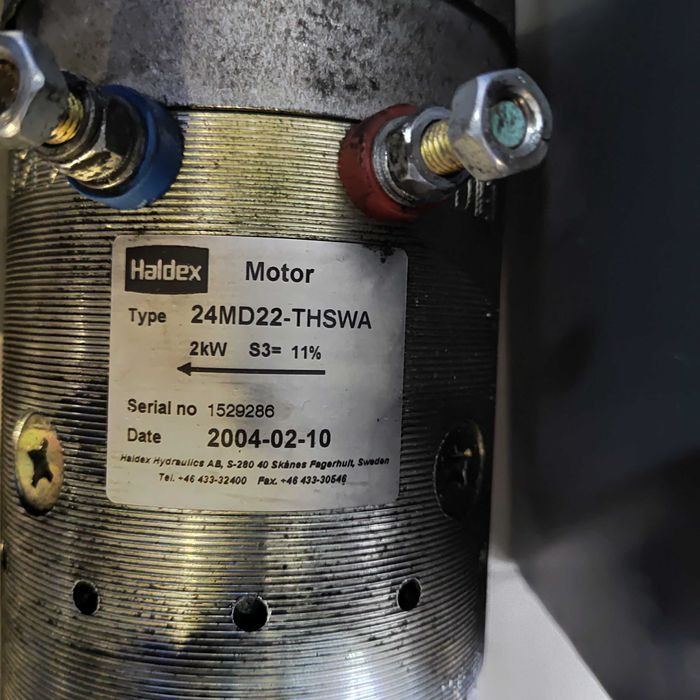 Pompa / silnik hydrauliczny Haldex 24MD22-THSWA 24 V 2 kW