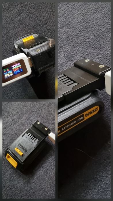 DeWalt 18v Адаптер повербанк USB quick charge 3.0