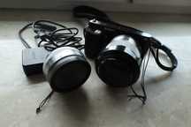 Aparat Sony Alpha NEX F3 + 2 obiektywy