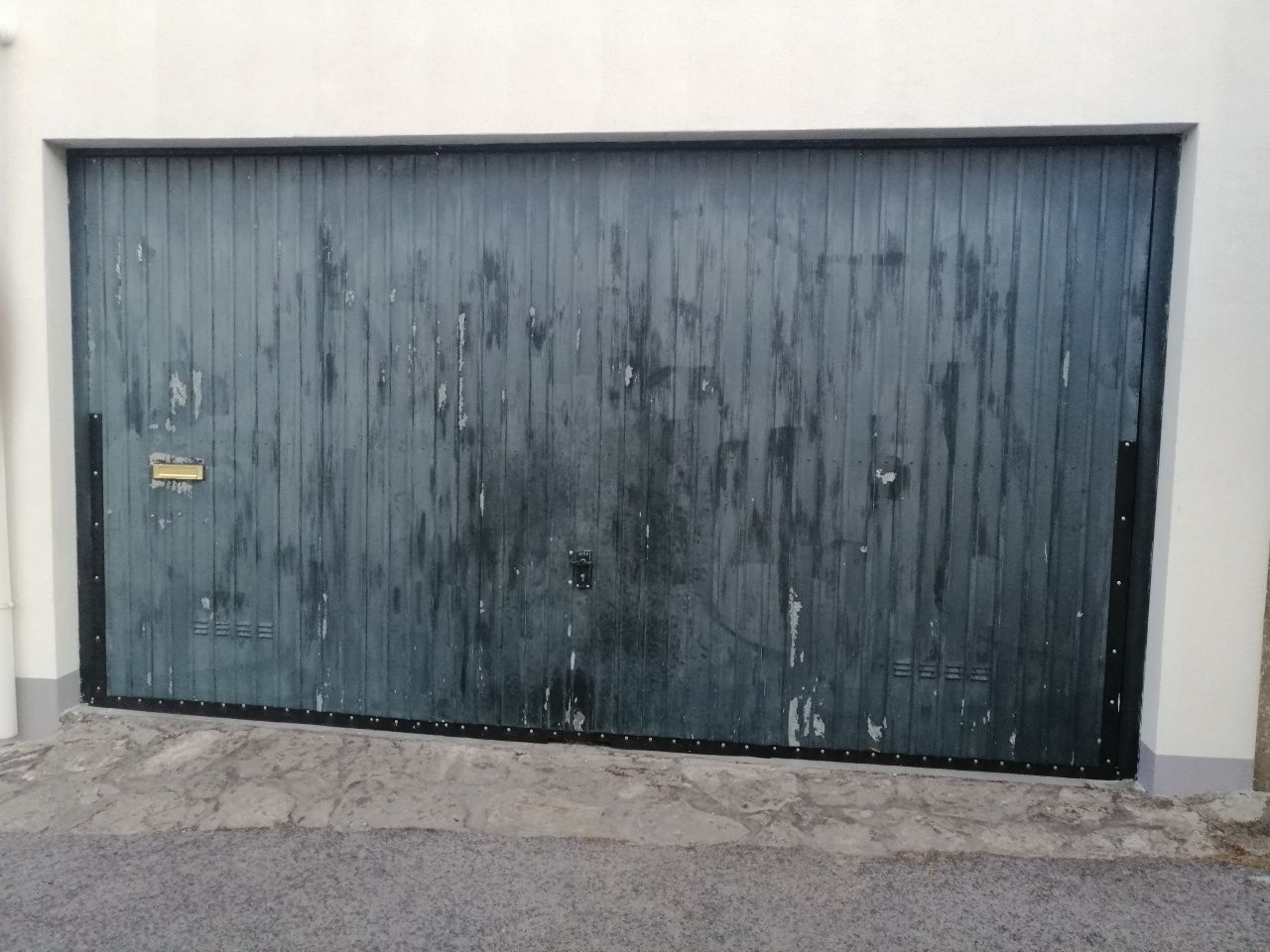 Portão de garagem de molas