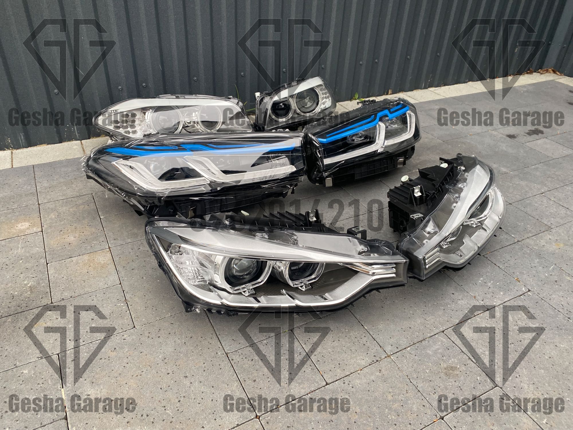 Фары фари БМВ BMW f16f25f30f31e39f32f33f36g11g12g30g31 фул лед ксенон