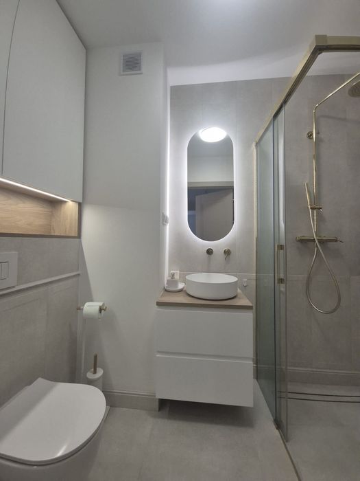 Nowe, wysoki standard, osobna kuchnia, 48m2, b. duży taras