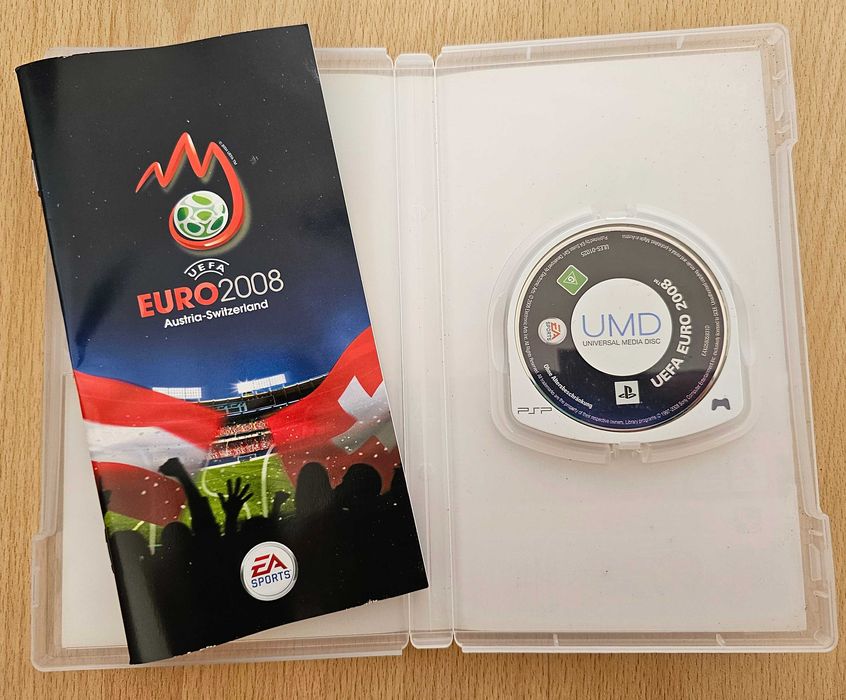 Jogo Uefa Euro 2008, para PSP