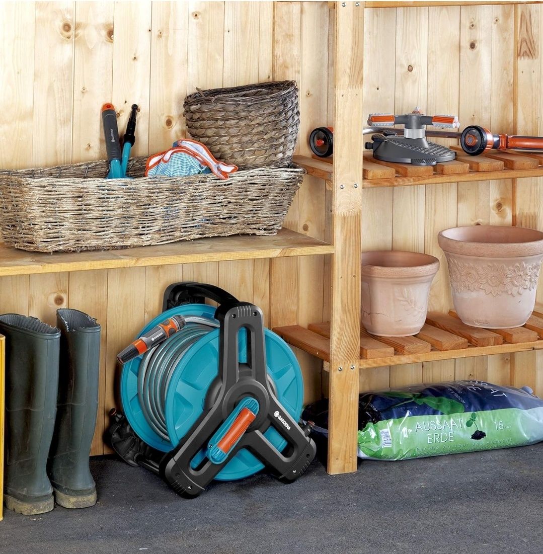 Gardena Classic Nosidło na Wąż 50: Nosidło Ogrodowe bęben 8007-20