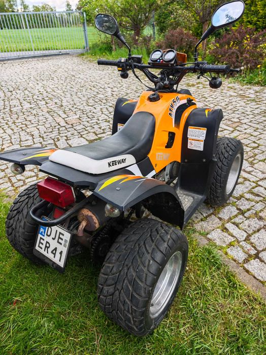 QUAD KEEWAY W11 zarejestrowany 50ccm motorower