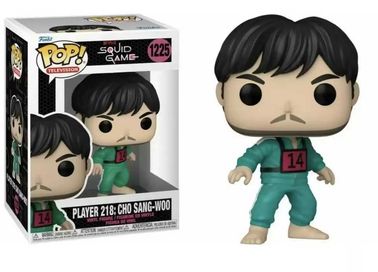 Player 218: Cho Sang-Woo 1225 Squid Game Funko pop! Vinyl