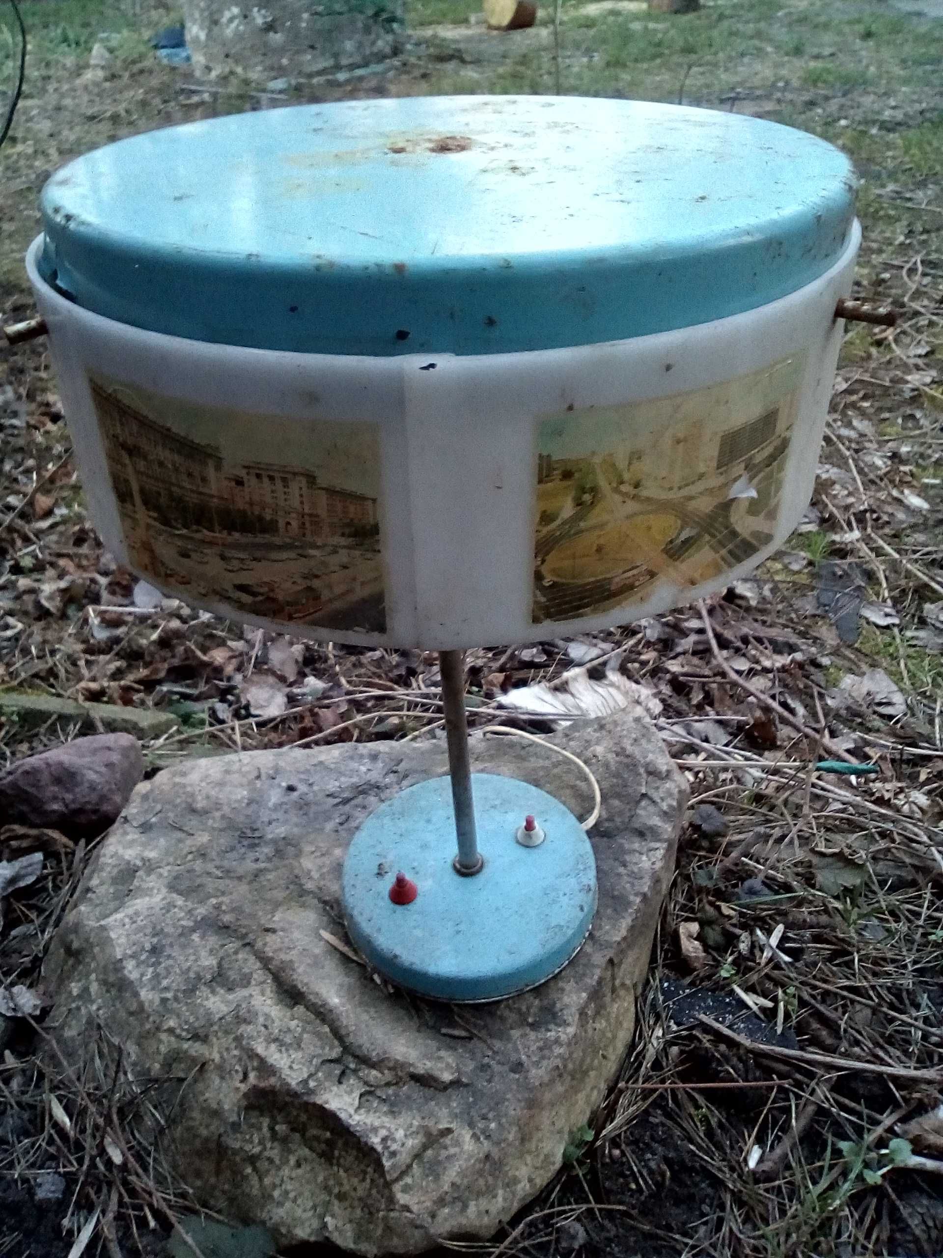 Oprawa stołowa ZAOS St-7 lampa gabinetowa PRL Gierek 100% oryginał 70s