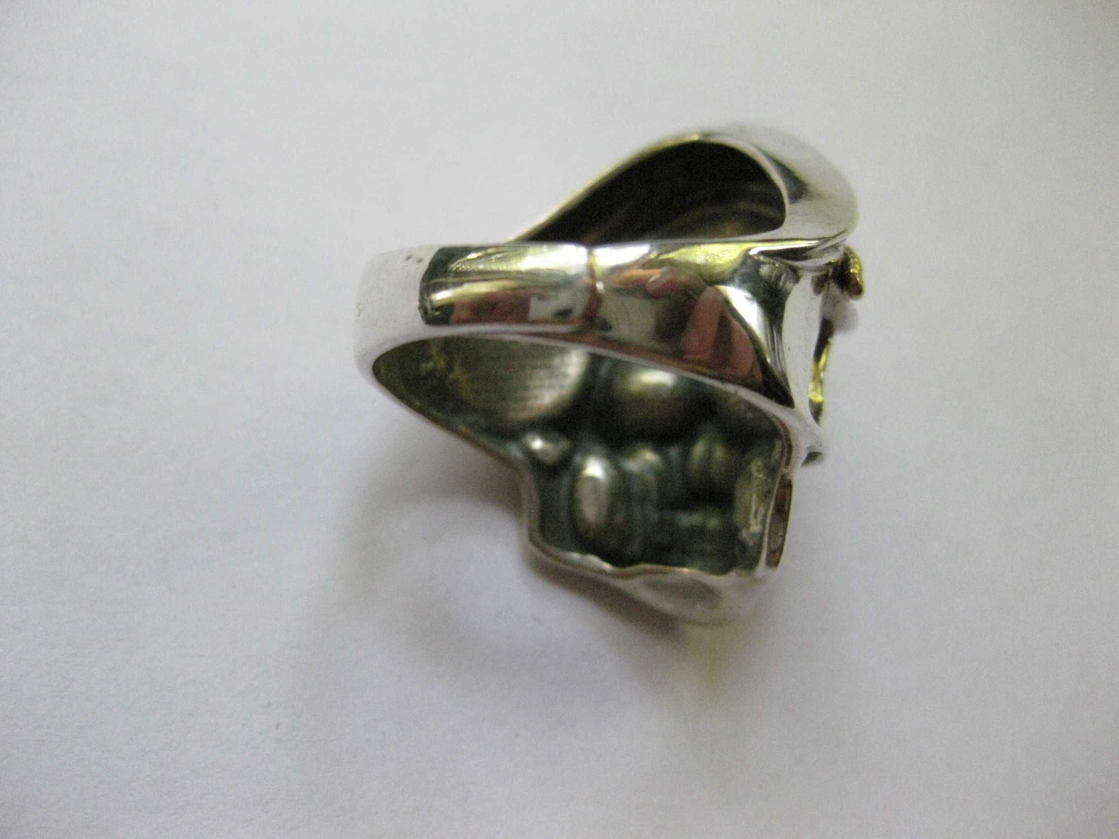 Серебряный перстень череп, кольцо, срібний перстень, silver ring 925