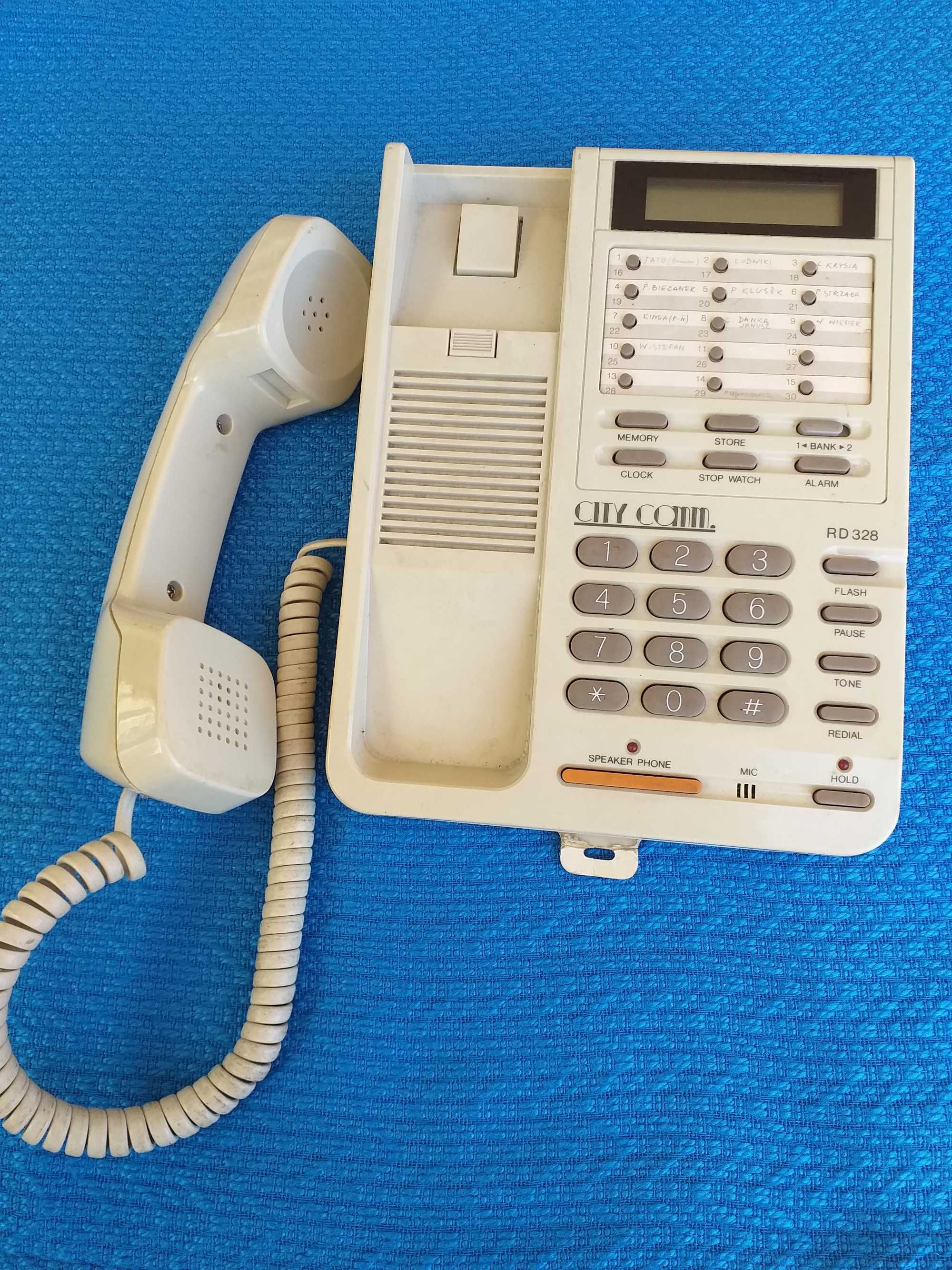 Telefon antyk, sprawny, stacjonarny, city comm.