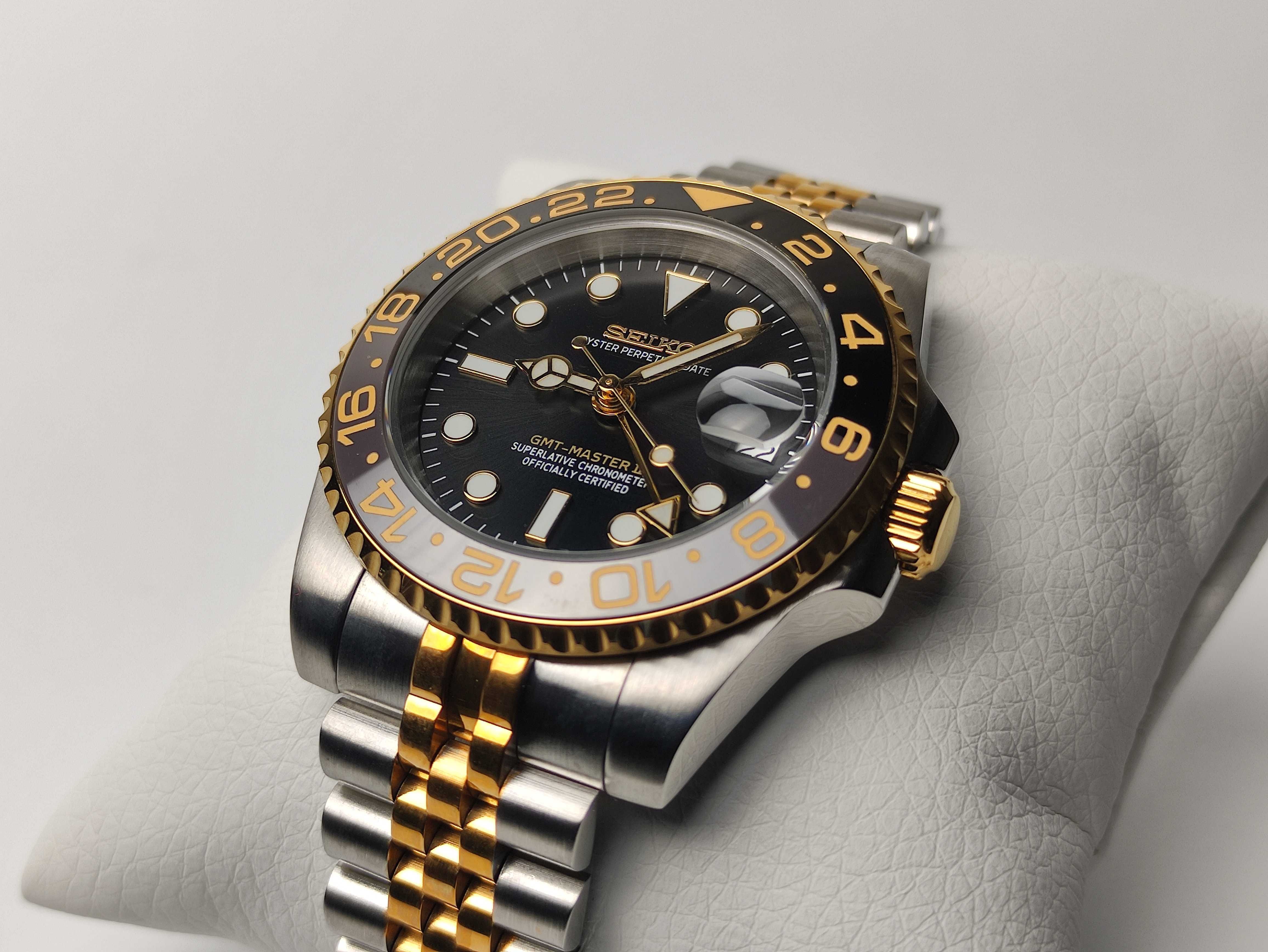 Seiko MOD у стилі GMT-Master II