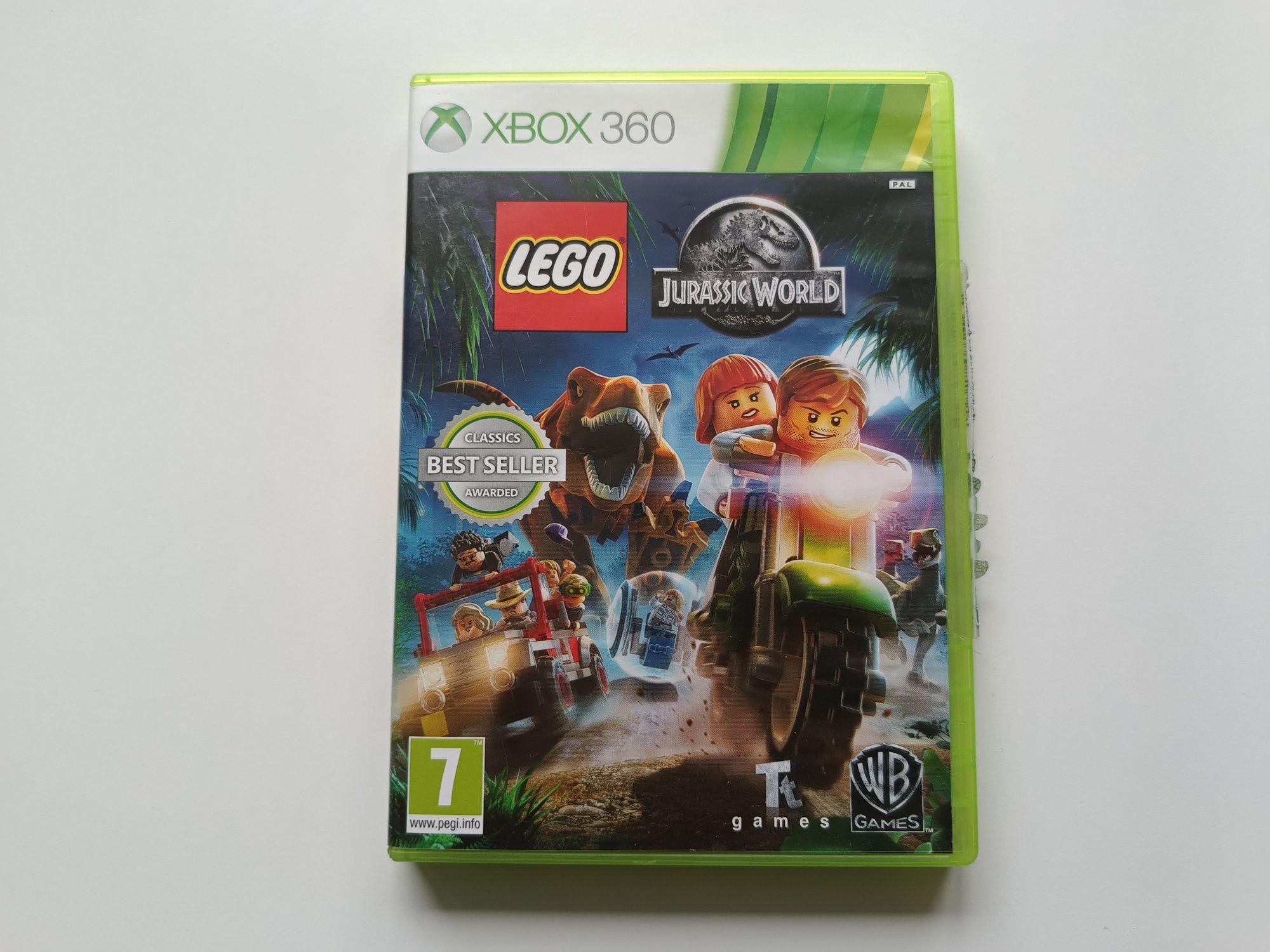 Gra Xbox 360 LEGO Jurassic World -Polska wersja..