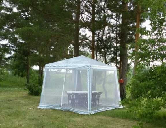 Шатер палатка павильон с москитной сеткой  палатка для пасеки 3х3 м.