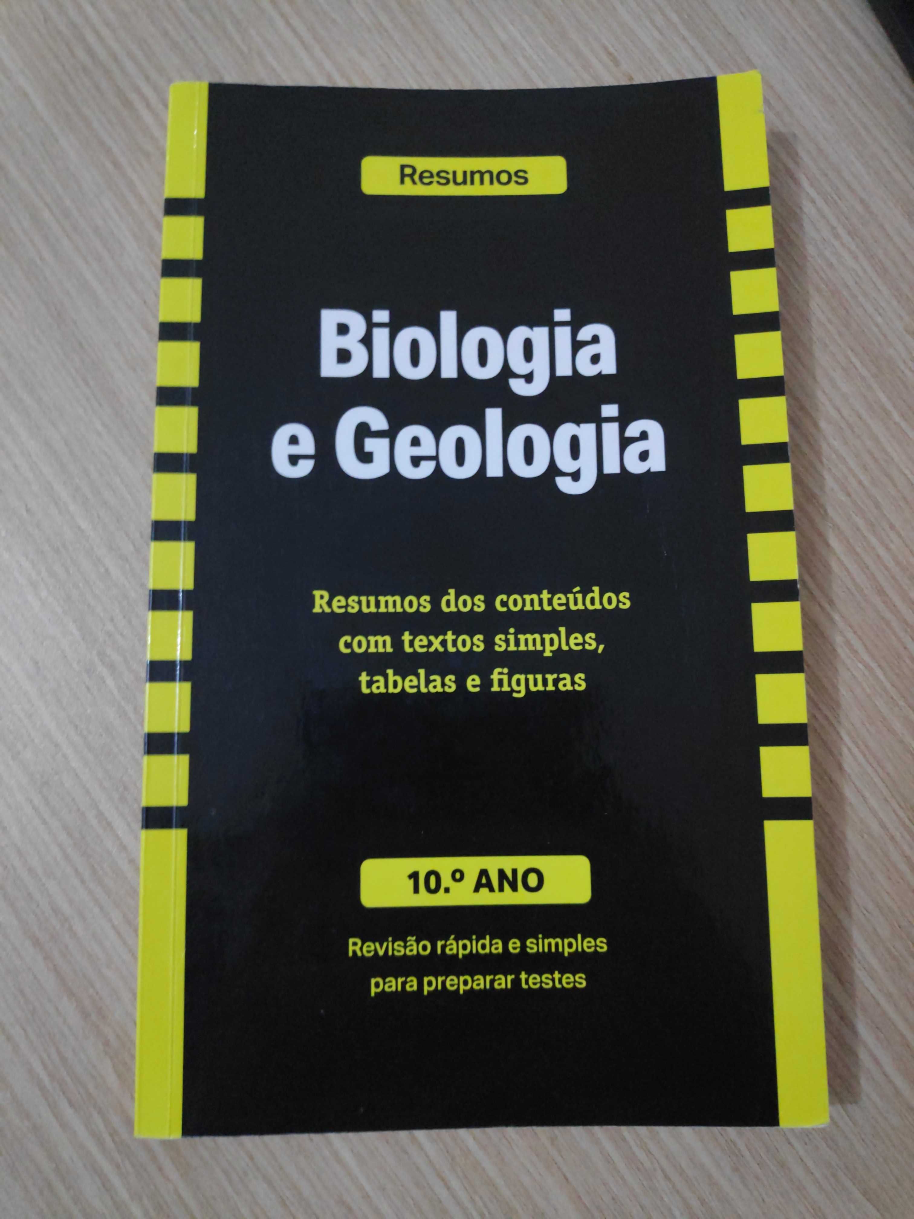 Resumos dos conteúdos de Biologia e Geologia do 10.º ano