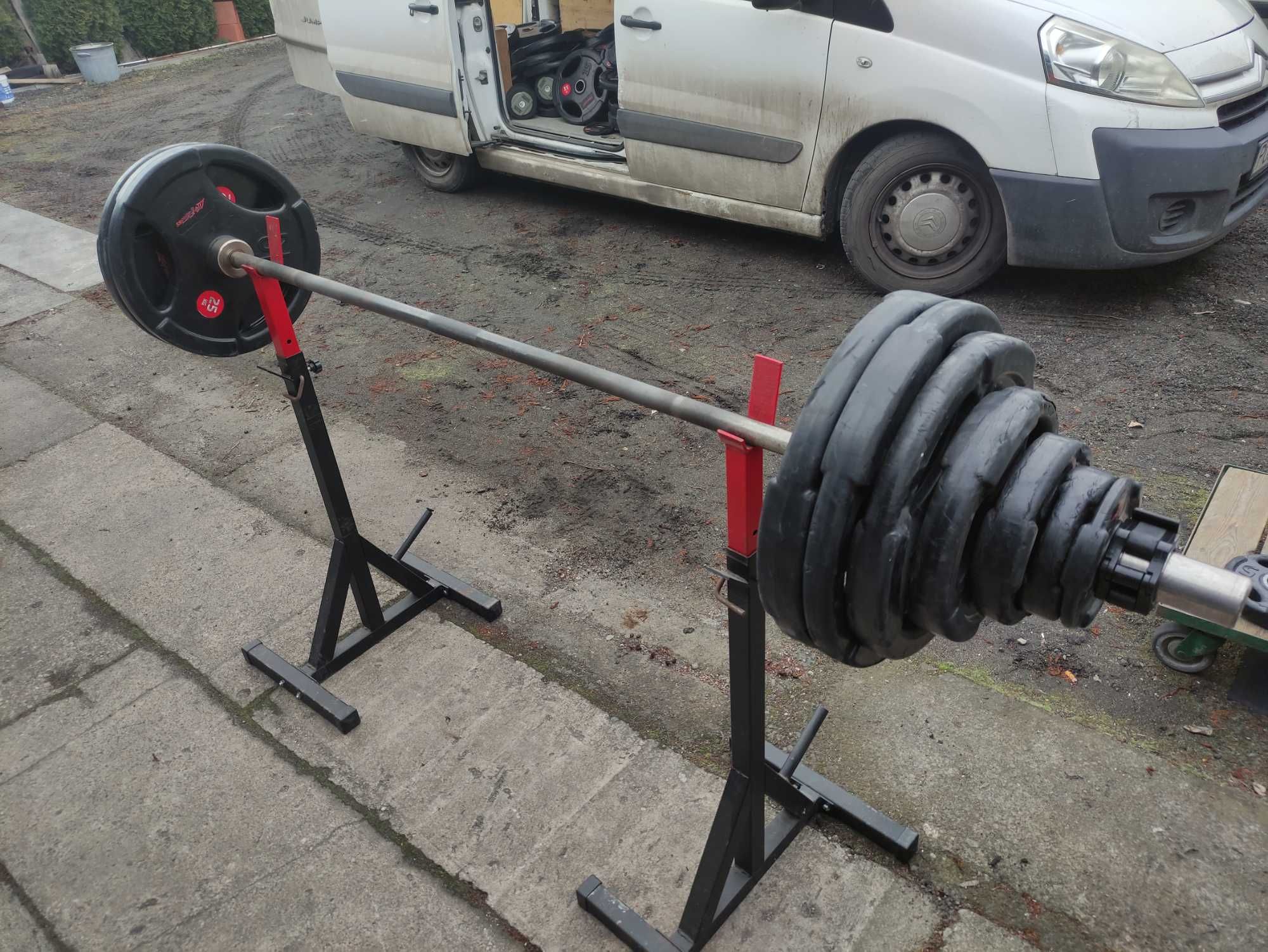 Gryf prosty sztanga olimpijska 220cm 50mm Olimpijski Obciążenie 177kg