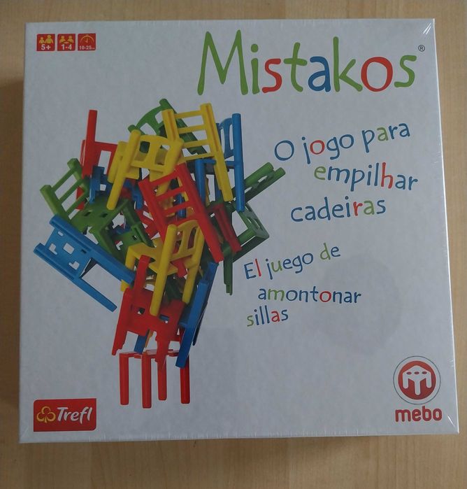 Jogo das Cadeiras Mistakos (Novo Selado)