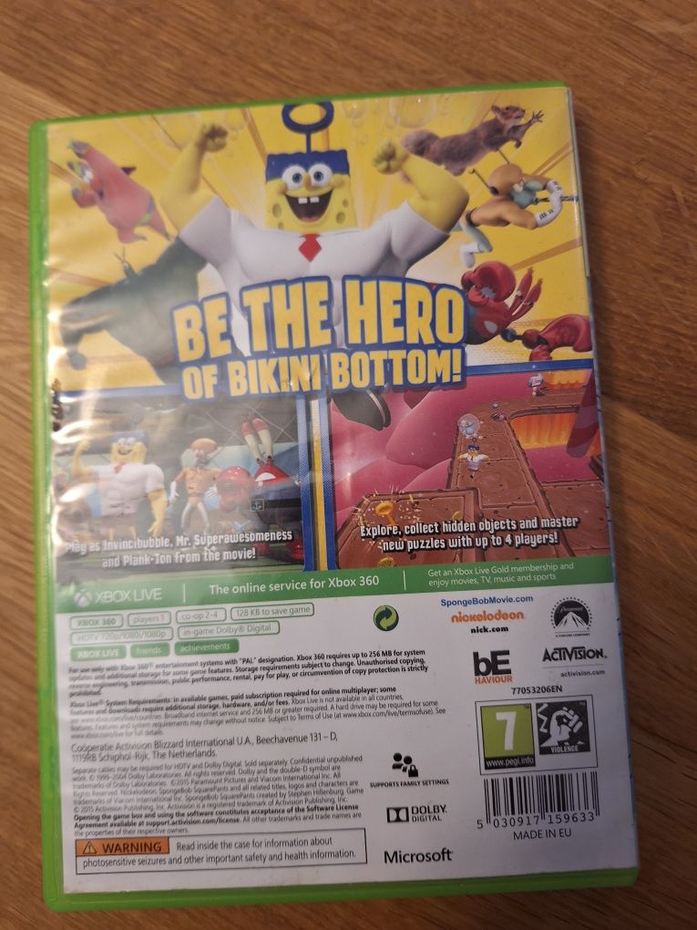 Spongebob xbox 360