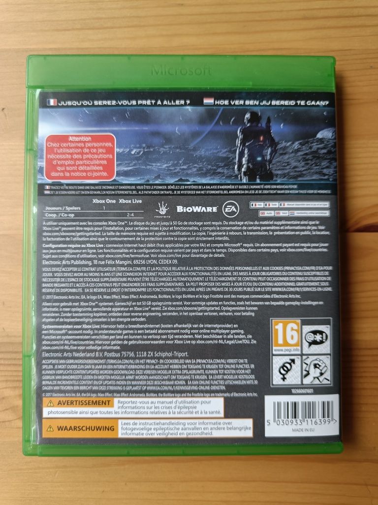 Mass effect Andromeda Xbox/ series x