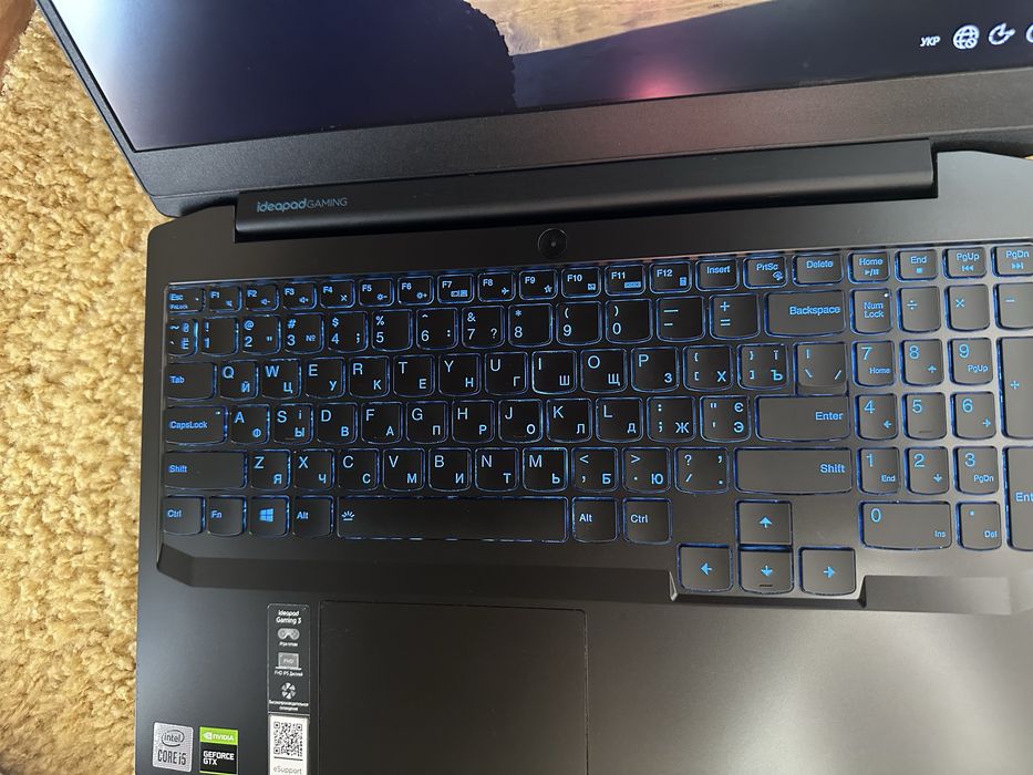 Ноутбук LENOVO‼️GeForce GTX1650 4Gb‼️i5 8 ядер‼️SSD 884Gb‼️RAM16-32Gb
