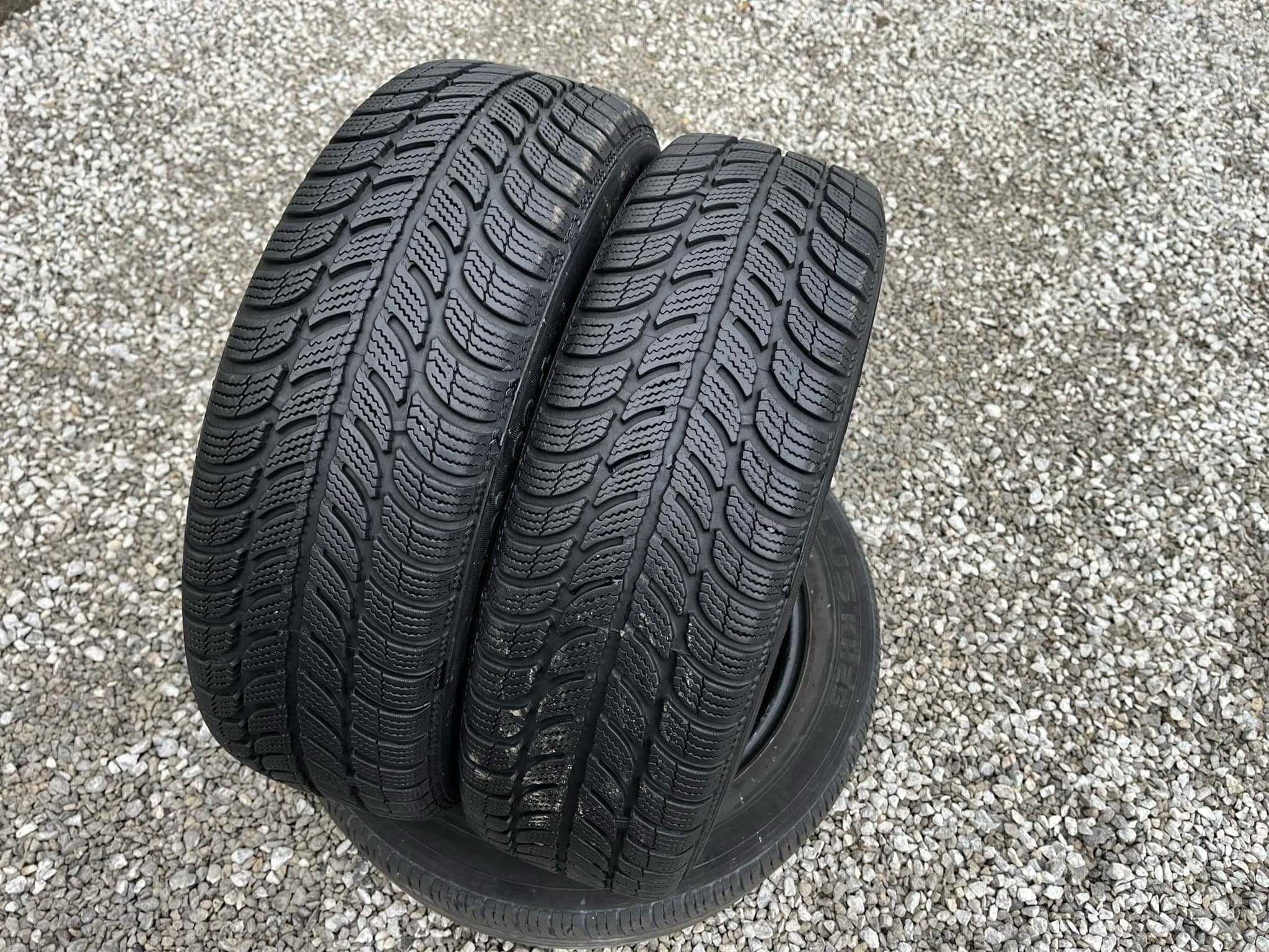 Opony 185/60R15 Sava Eskimo S3+ Zima 2sztuki 6,08mm bieżnika
