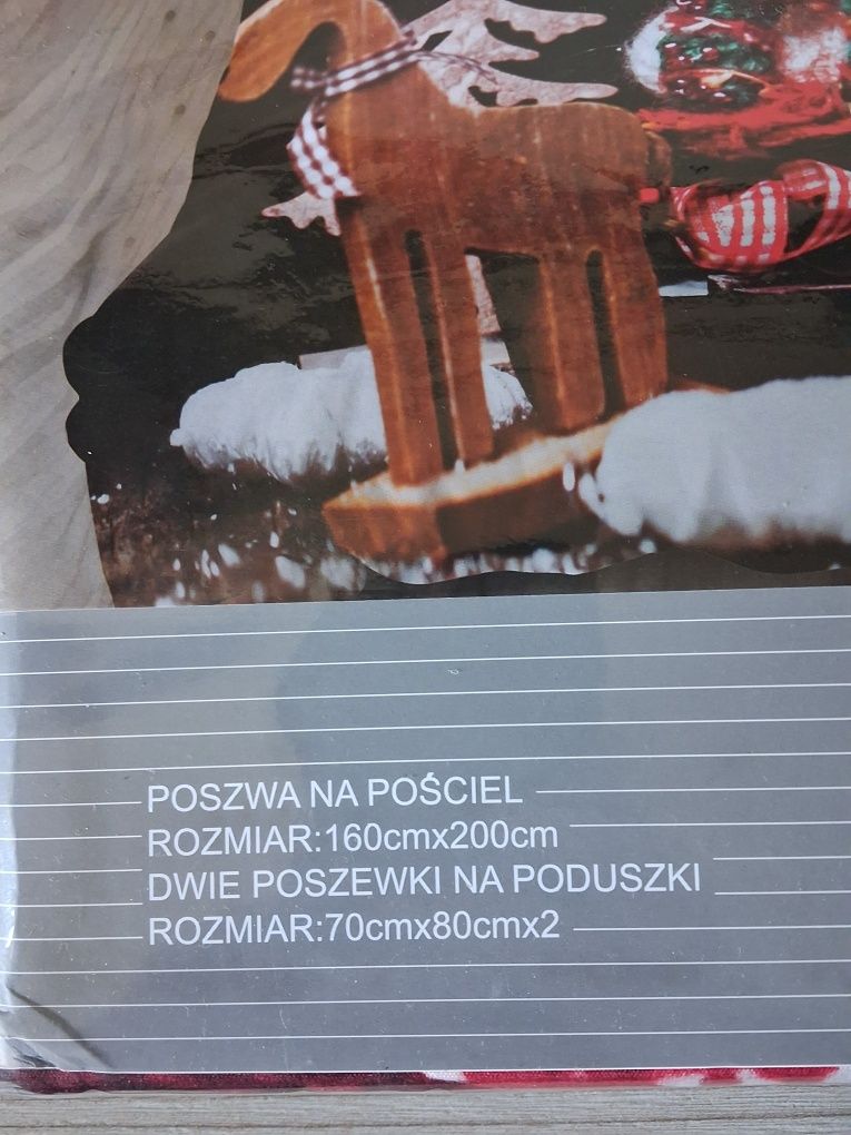 Komplet pościeli świątecznej