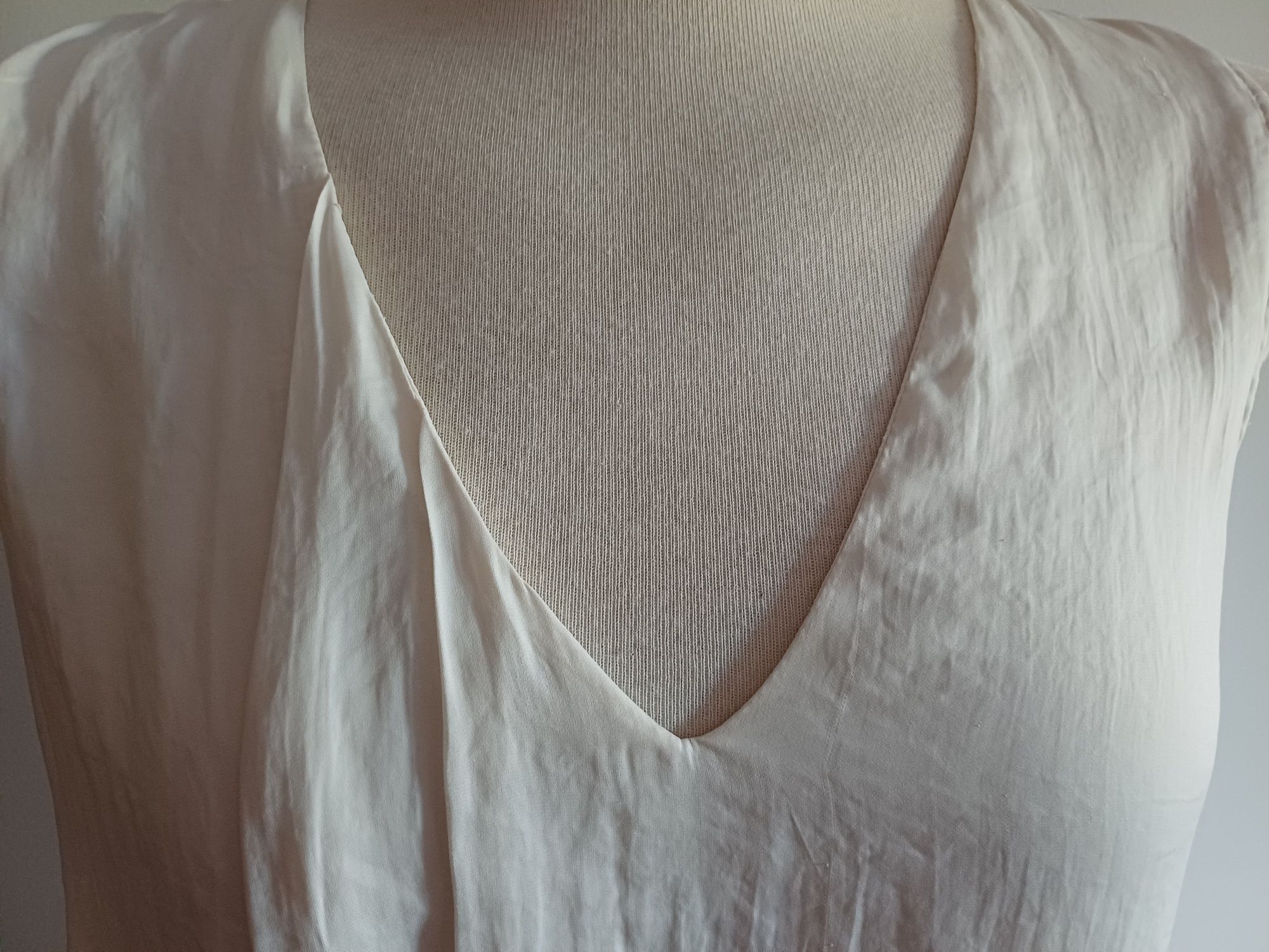 Blusa branco pérola