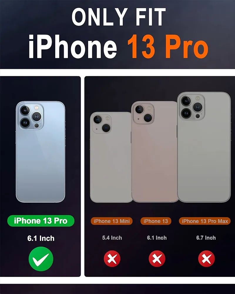 SHIELDON Case for iPhone 13 Pro 6.1"