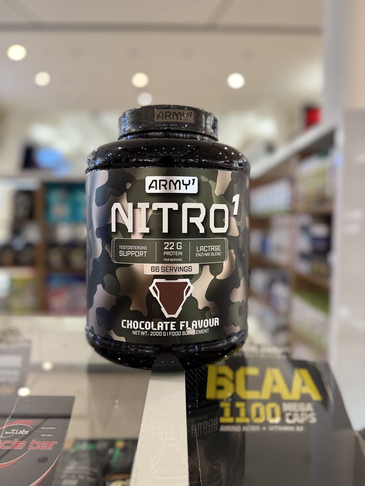 Koncemtrat Białka ARMY1 Nitro1 2000g czekolada protein wpc RADOM