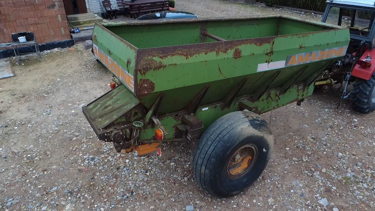 Rozsiewacz wapna amazone zg 8000, dwa adaptery. Nie RCW