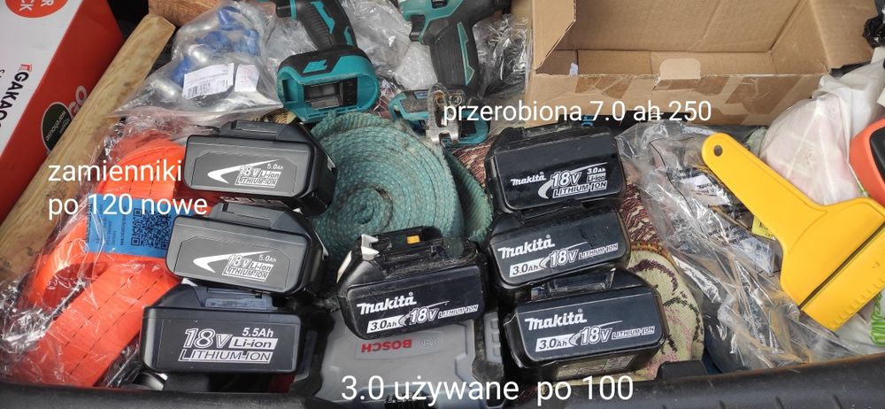 MAKITA zakretarka dtd157 wiertarka klucz udarowy bateria ładowarka 18v