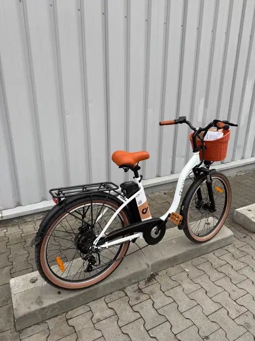 OUTLET! Miejski Rower Elektryczny DYU C6 PRO 250W 15.6Ah 25km/h