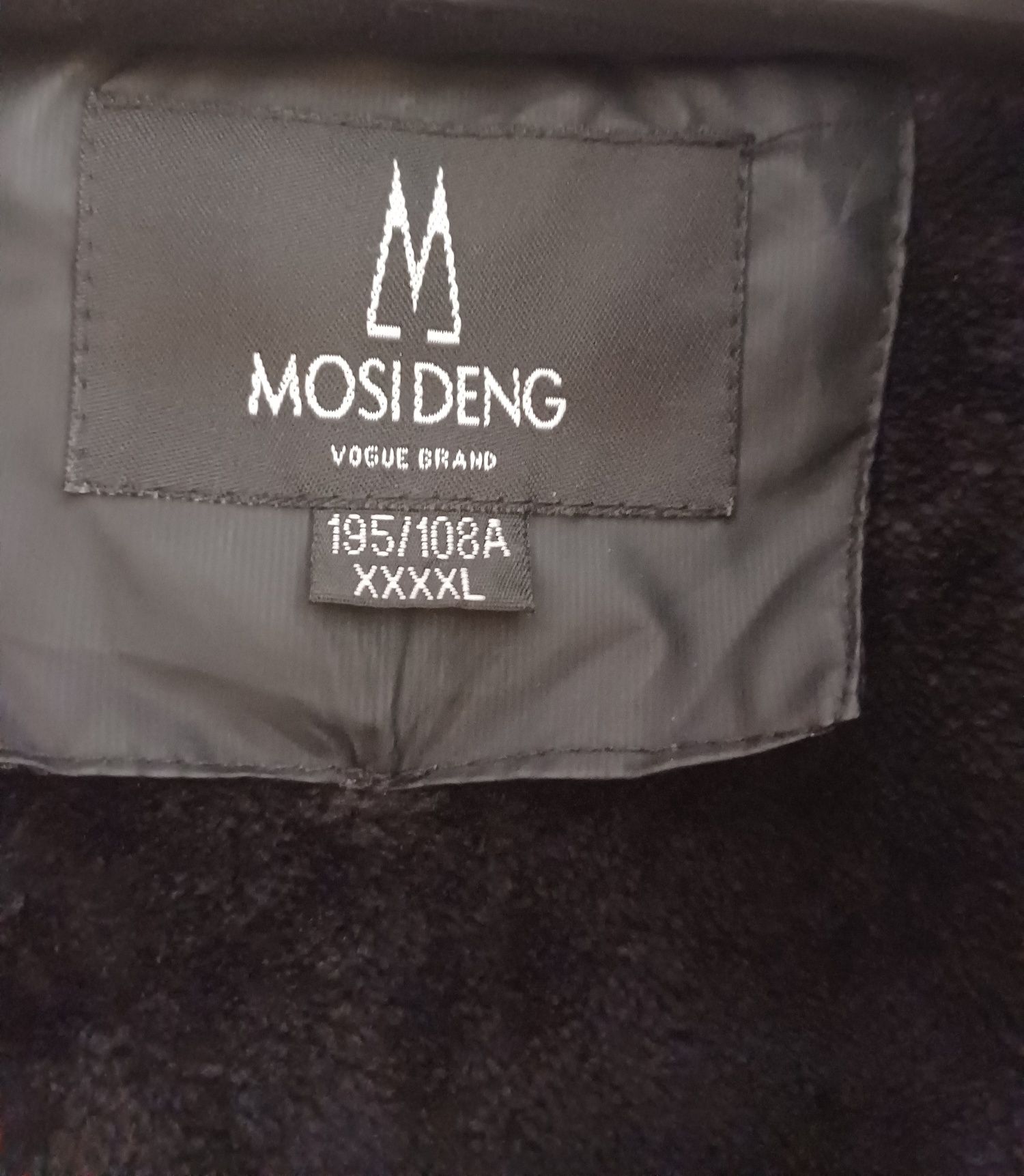 Куртка чоловіча Mosideng чорна