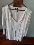 Camisola Mango S branca