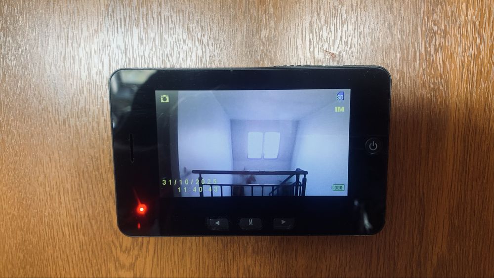 Wizjer elektroniczny z dzwonkiem wideo