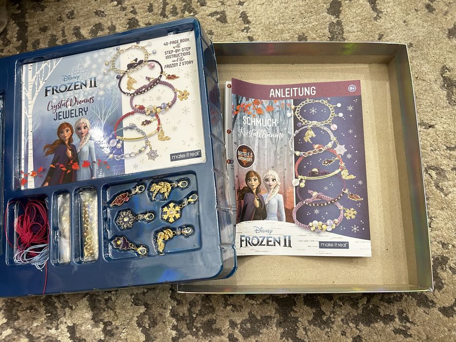 Zestaw do robienia bransoletek kraina lodu Frozen