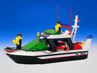 LEGO Town 6433 Coast Watch Motorówka Policyjna Statek Łódź