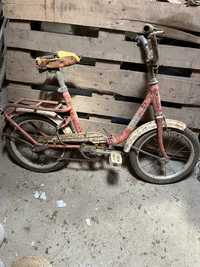Bicicleta Esmaltina Tininha dobrável 1978