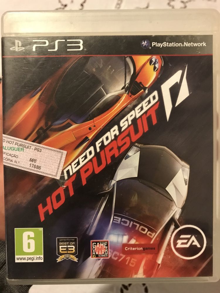 Need for Speed Hot Pursuit, ps3
