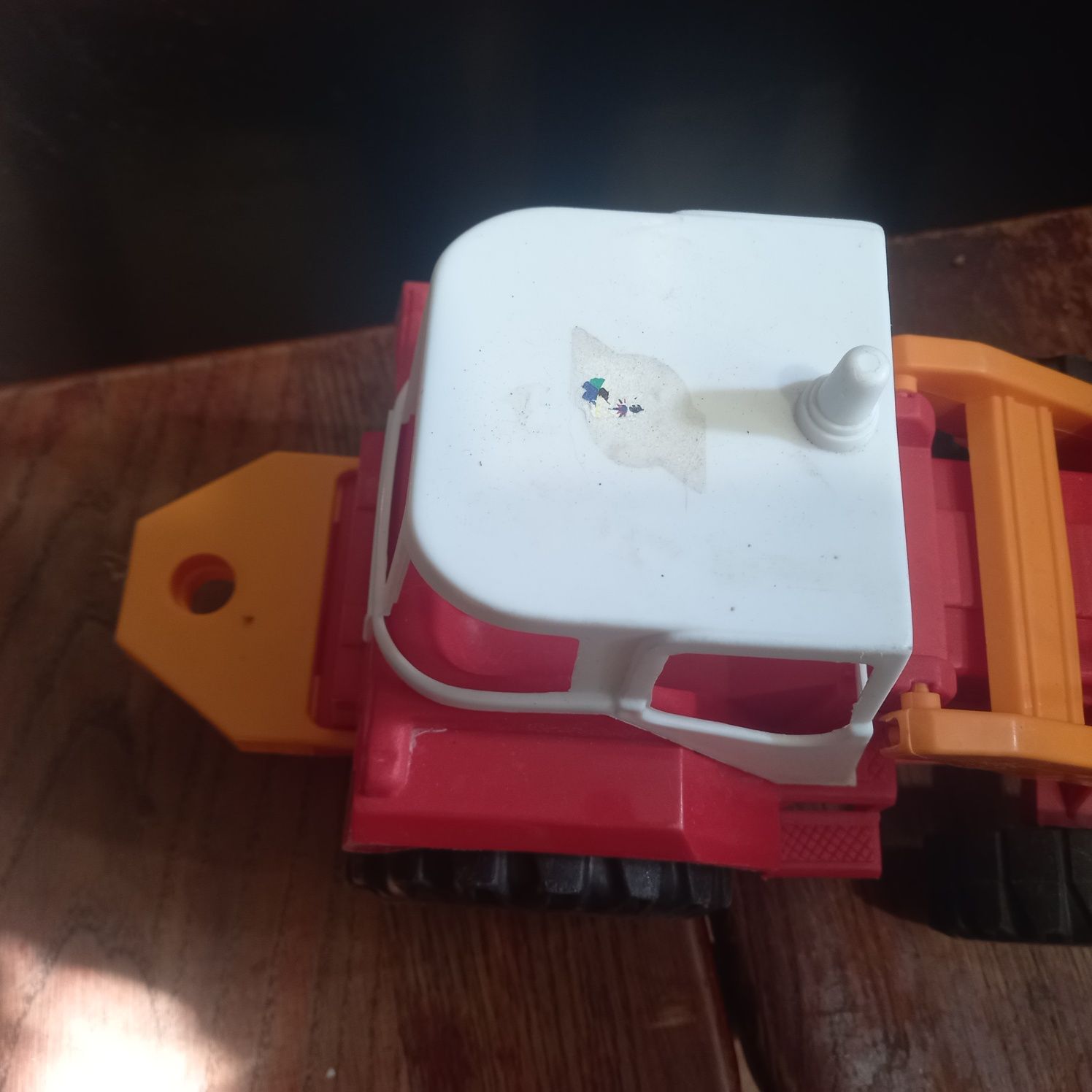 Трактор с ковшом, экскаватор игрушечный 43×17×20h