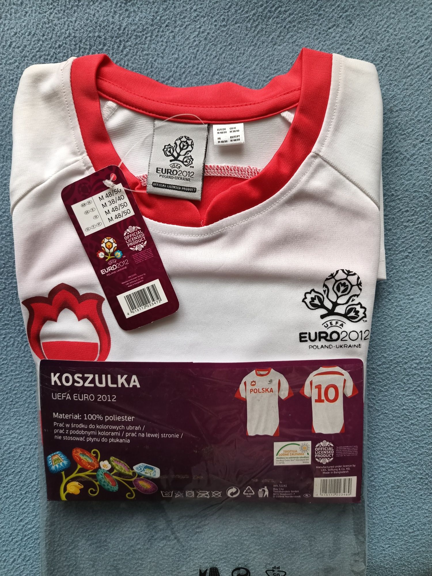 Koszulka Polska Ukraina Euro 2012 rozmiar M
