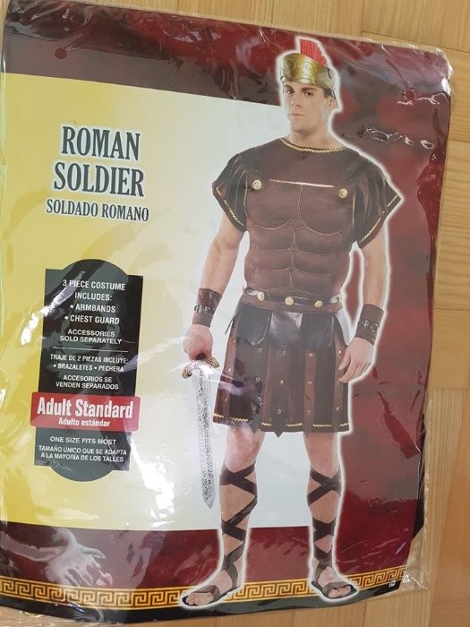 Nowy kostium rzymskiego legionisty - nie tylko na karnawał