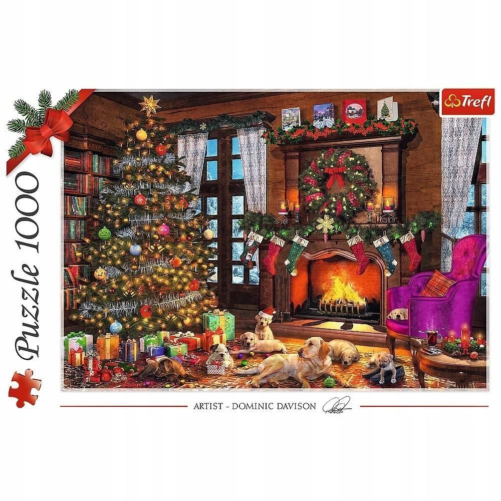 Puzzle 1000 Idą Święta, Trefl