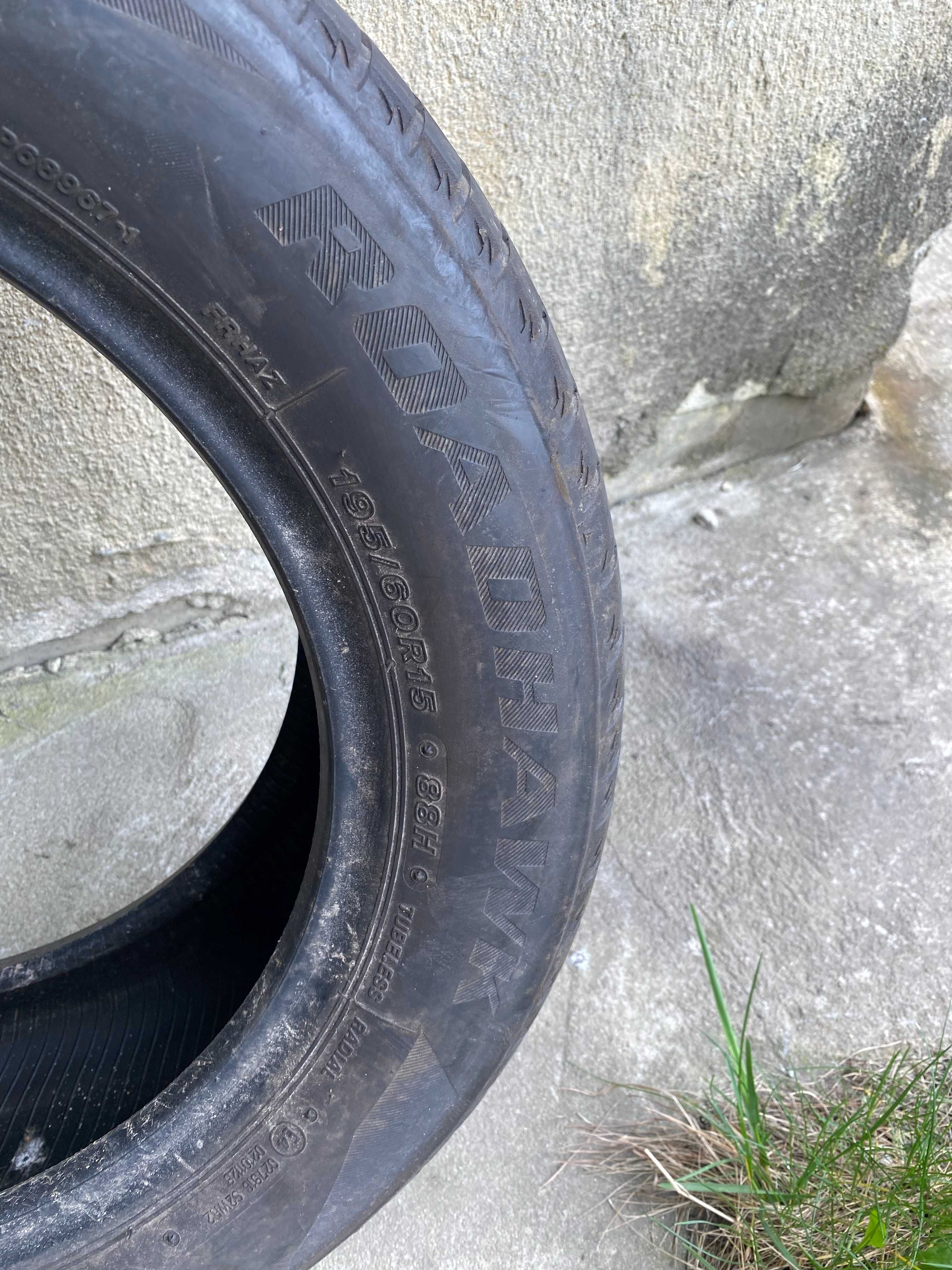 Dwie opony 195/60R15 Firestone ROADHAWK