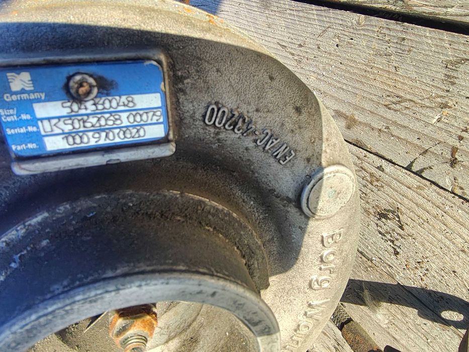 Turbosprężarka BorgWarner Iveco Daily 3.0 Euro5