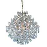 Żyrandol kryształowy/lampa wisząca ROSENDAL 6L Chrom, 100533 Markslöjd