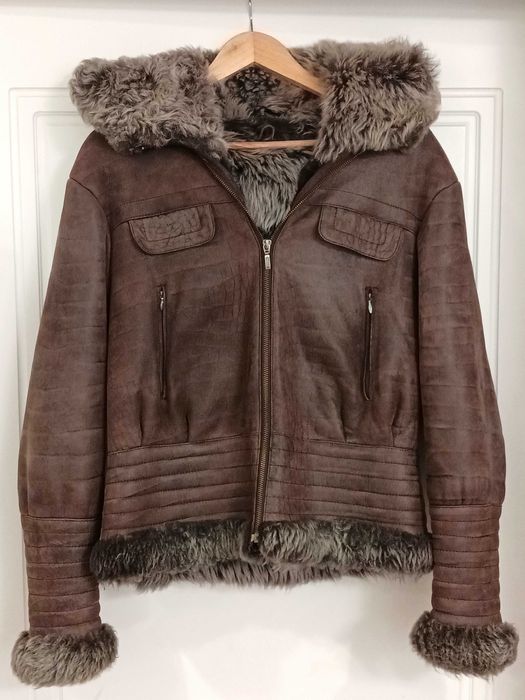 Натуральна дублянка із Шкіри Ягня