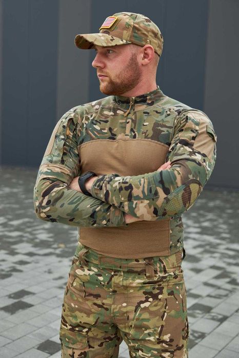 Тактичний костюм G2 Мультикам Штани з наколінниками Убакс та Бейсболка