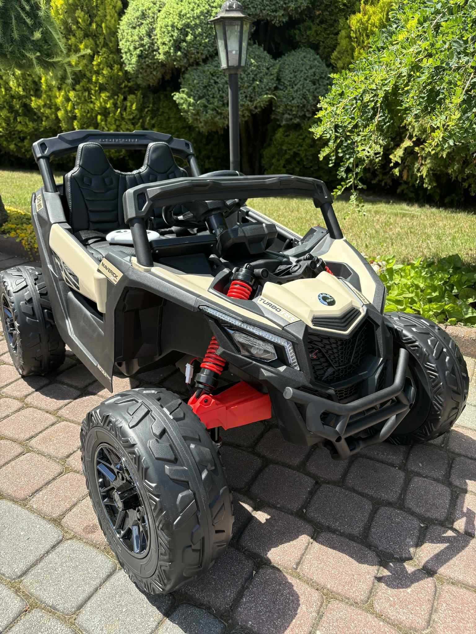 Samochód na akumulator Quad ATV Buggy CAN-AM Maverick 800W 24V PILOT